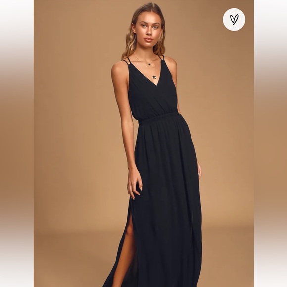 Lulus black dress - Picture 1 of 7